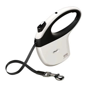 Flexi One szalagos póráz Fekete-Fehér M 5m/30kg